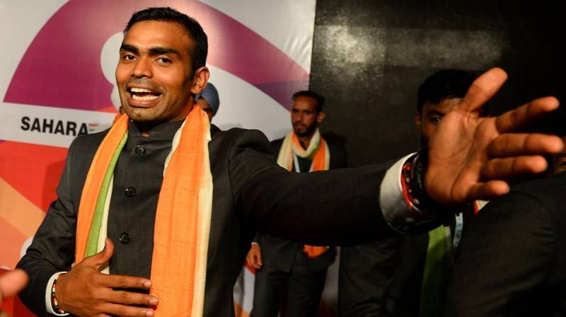India captain PR Sreejesh has had a great season with his side, to earn the 2016 Goalkeeper of the Year nomination. (Photo: AFP)