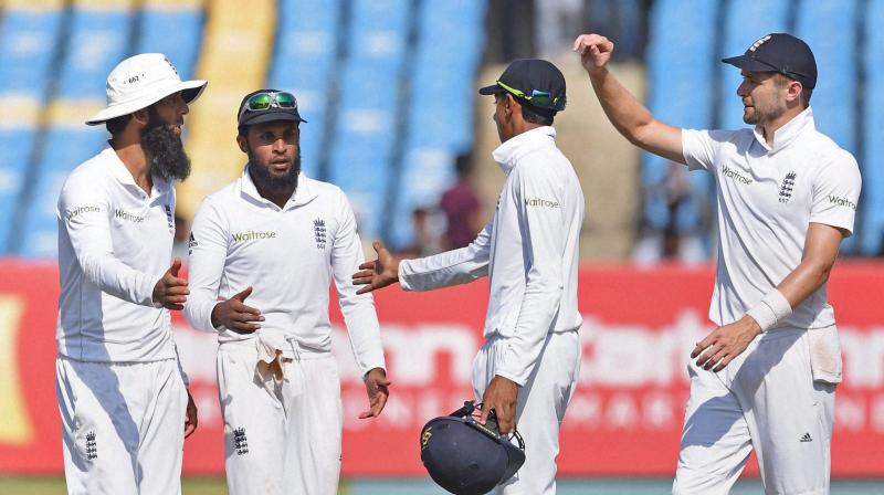 The last-wicket stand between Ashwin, who was 49 when the ninth wicket fell, and Mohammed Shami (not out 8) kept England on the field longer than they may have expected. (Photo: PTI)