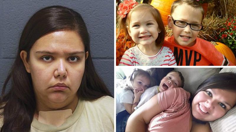 Brandi Worley who has been charged with murder in the stabbing deaths her young son and daughter has been released from a hospital and was booked into jail Monday. (Photo: AP/ Facebook)