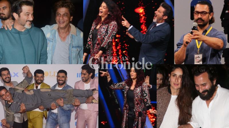 Aishwarya, Anils gala time, SRK joins team, Akshays quirkiness, Saifeenas date