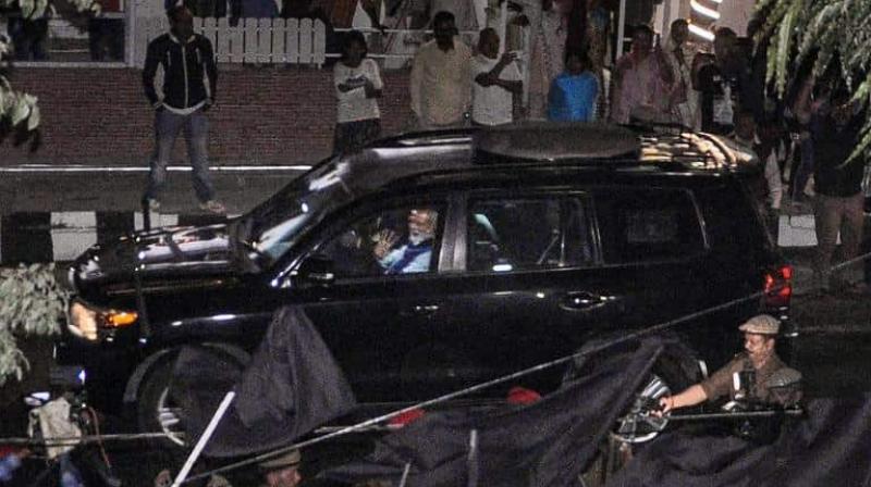 On Friday evening, Modi was shown black flags in at least four different locations as soon as he landed in Guwahati (File Photo)
