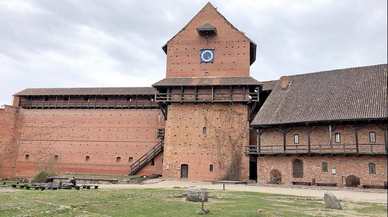 Turaida castle situated in the Gauja Valley is one of the oldest visible castles of Latvia.