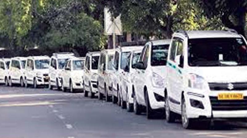 Bengaluru has over 70, 000 cabs attached to Ola and Uber. (Representional Image)