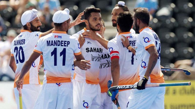 India, eyeing its maiden Champions Trophy title, will play reigning Olympic champions Argentina in their next round-robin league match on Saturday. (Photo: PTI)