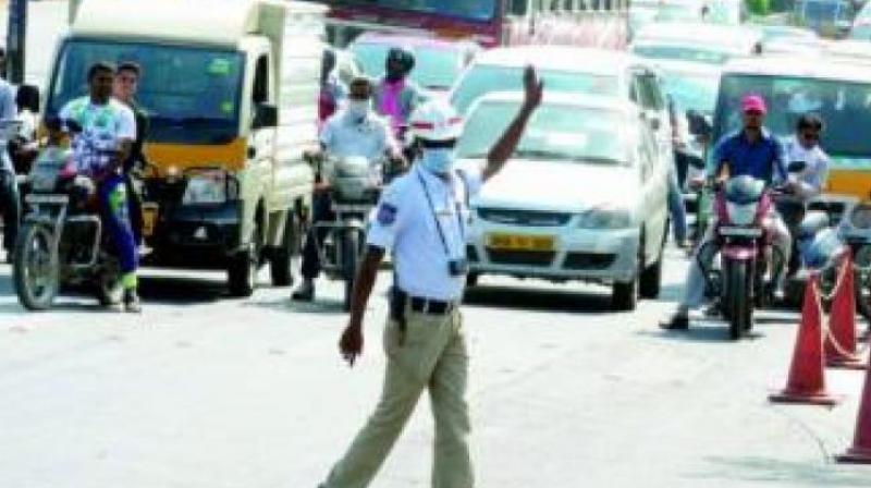 Hyderabad traffic police want to bring about a change in the behaviour of people and make them follow traffic rules for their own safety,  Mr Kumar said.   (Representational Images)