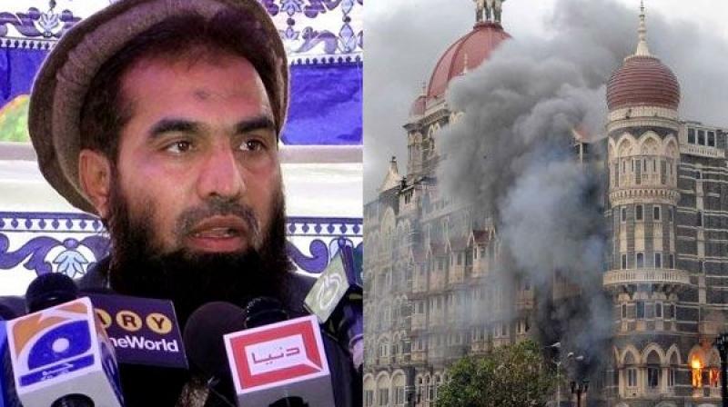 Zaki-ur Rehman Lakhvi (left) and a scene from the terrorist attack at Taj, Mumbai. (Photo: File)