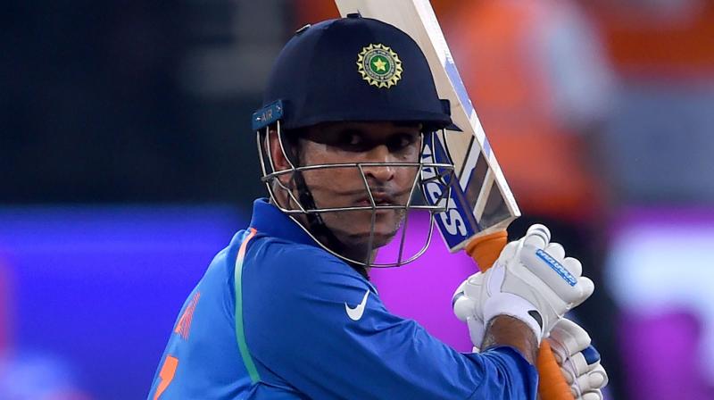 The Jharkhand wicket-keeper batsman had stepped down as Indias limited-overs captain in January 2017 with Virat Kohli being announced as his successor. (Photo: AFP)