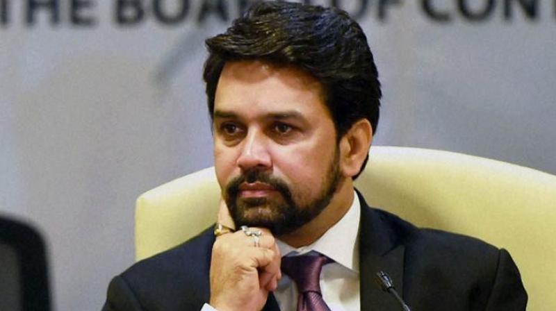 If BCCI president Anurag Thakur is found to have committed perjury then he might land in jail. (Photo: PTI)