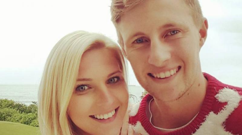 Joe Root and his partner Carrie Cotterell are expecting their first child together. (Photo: Joe Root Instagram)