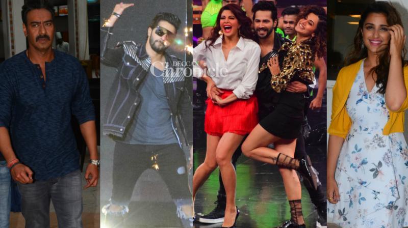 Judwaa 2 team sets stage on fire, Golmaal 4 stars also in promotion mode