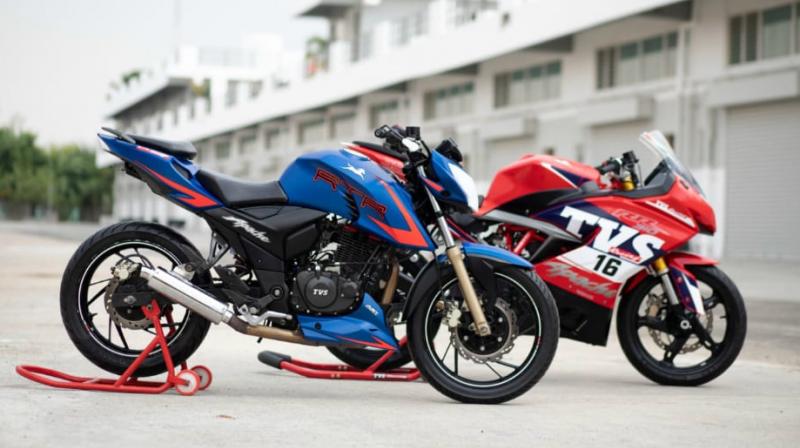 TVS has been making really sporty motorcycles of late. Keeping up with the tradition, the Hosur-based manufacturer is set to unveil race-spec versions of their two new motorcycles - the RR 310  and the race-tuned Apache RTR 200 Race Edition at INMRC this weekend.