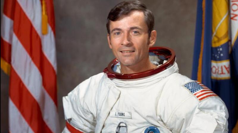 Young was born Sept. 24, 1930 and grew up in Orlando, Florida. (Credit:NASA)