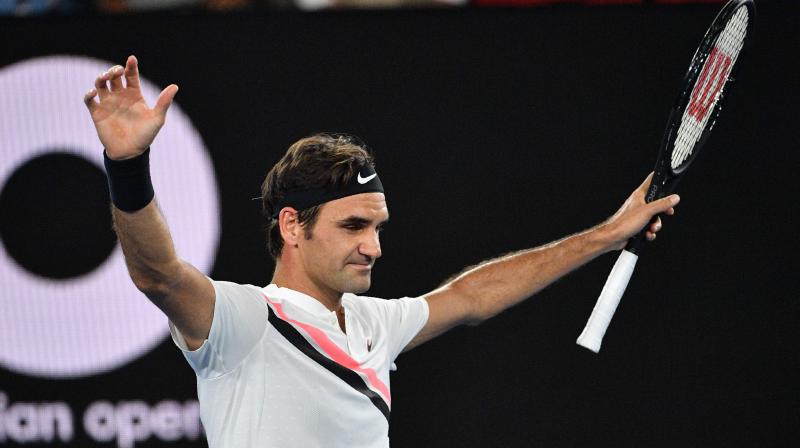 Roger Federer  seed was too strong for the 55th-ranked Struff, reeling off a 6-4, 6-4, 7-6 (7/4) victory in 1hr 55min in the night match on Rod Laver Arena.(Photo: AFP)