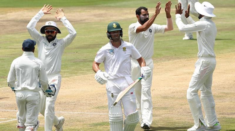 South African swashbuckler AB de Villiers on Thursday found a positive for India in what has been a thoroughly disappointing Test campaign here so far -- their \lively pace attack\ which he says, has surprised the hosts.(Photo: BCCI)