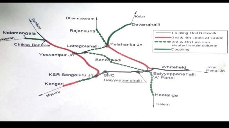 The map proposed by MLA Arvind Limbavalli.