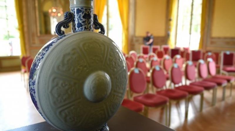 It was discovered by chance in April in a French castle during a valuation of antiques (Photo: AFP)