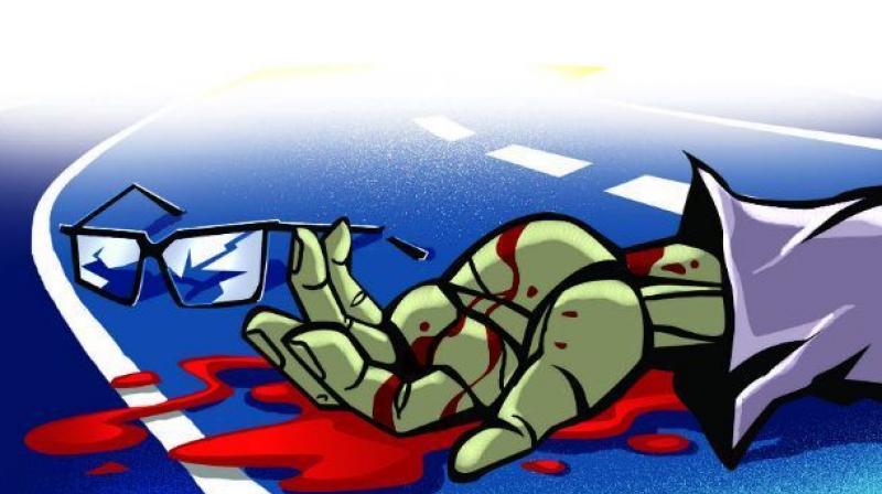 A Class X student and pillion rider on his way to appear for Secondary School Certificate (SSC) examination, which commenced on March 15, was killed in a road accident on NH-16 stretch near Tallapalem area under Kasimkota police station limits in Vizag district on Thursday.