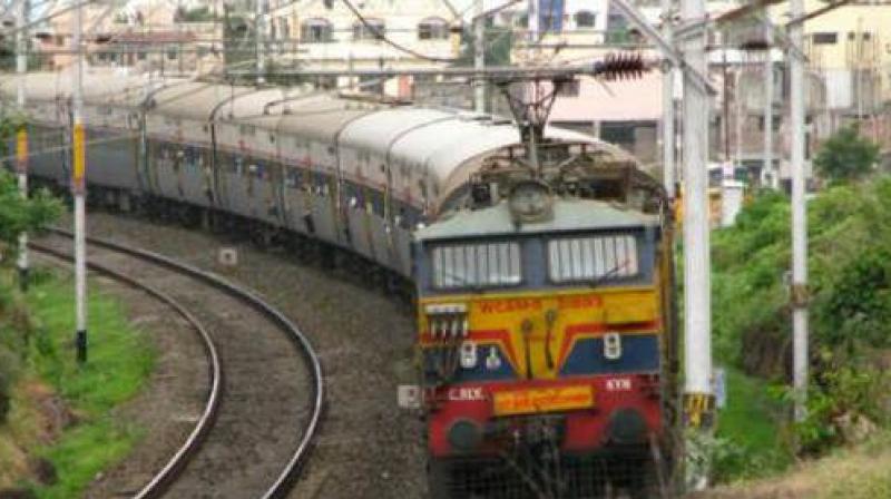 The loco pilot of a passenger train detected fish plates to be missing and stopped the train, averting the accident. (Photo: Representational Image)