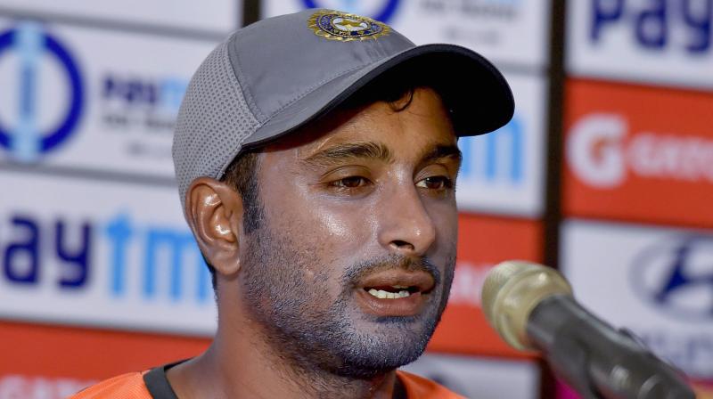 Ambati Rayudu was on Monday suspended from bowling in international cricket by the ICC after the Indian player opted against getting his suspect action tested within the stipulated 14-day period. (Photo: PTI)