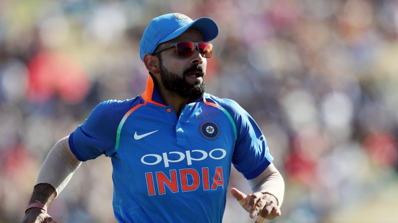 India skipper Virat Kohli on Monday said watching the young Shubman Gill bat at the nets made him realise that he was not even 10 percent as talented when he was 19. (Photo: AFP)