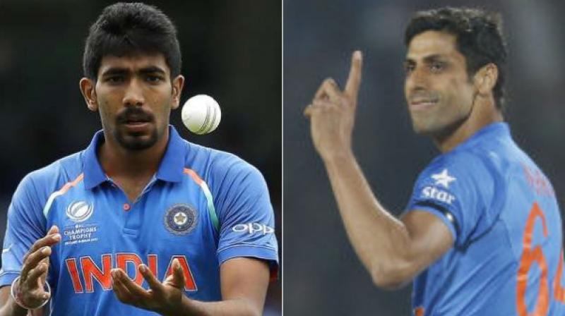 Jasprit Bumrah has insisted that he is excited to play alongside helpful Ashish Nehra in the upcoming three-match T20 series against Australia beginning on Saturday.(Photo: AFP / AP)
