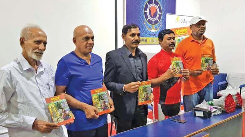 The booklet was released by the two, along with Sunder Rajan, touted the Godfather of Cycling in India.