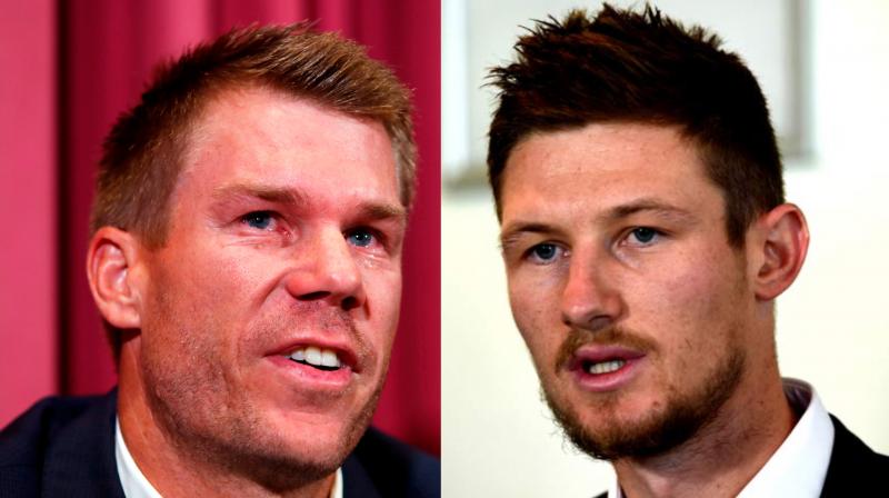 Along with former Australia captain Steve Smith, Warner is serving a year-long ban, while his former Test opening partner Bancroft is serving nine months for his part in the Cape Town scandal in March, which sullied the national teams reputation and caused a major sponsor to withdraw support. (Photo: AP / AFP)
