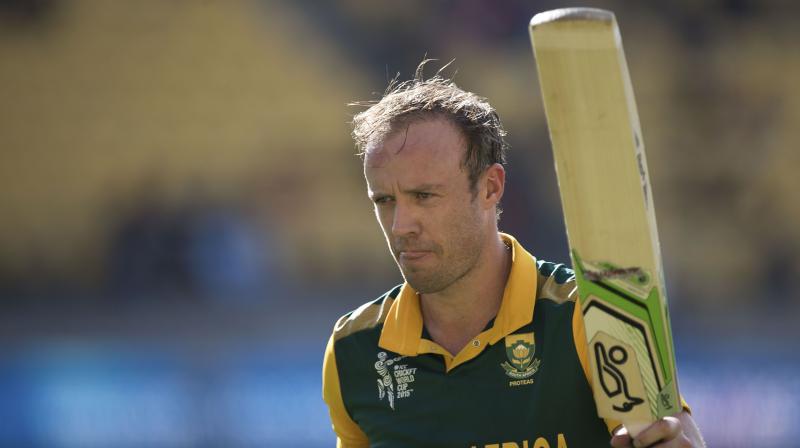The 34-year-olds audacious batting style and breathtaking fielding has made him one of the sports leading lights and there is barely a dull moment for the spectators when De Villiers is on the cricket field. (Photo: AFP)