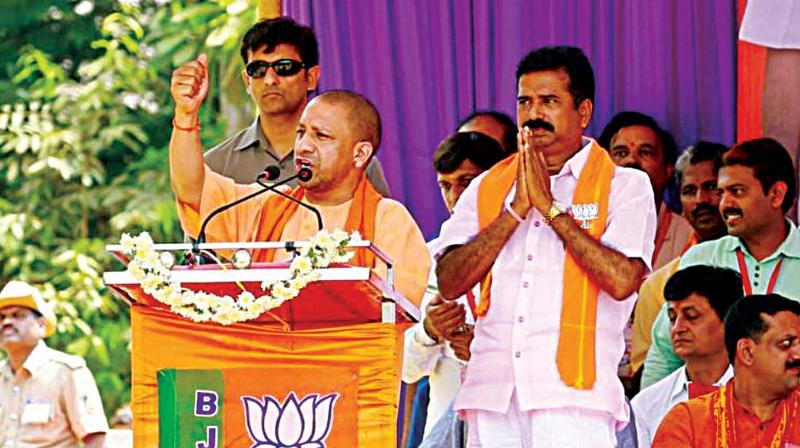 Reject Congress divisive politics, jihadist mindset: UP CM to Karnataka voters