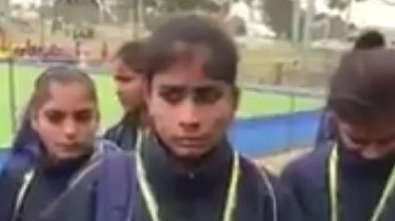 An  Indian girls hockey team, which went to Adelaide for a tournament, have alleged that the government did not provide them basic facilities.(Photo: Screengrab)