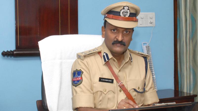 Police commissioner G. Sudheer Babu