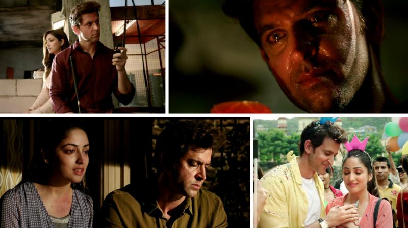 Screengrabs from the second trailer of Kaabil.