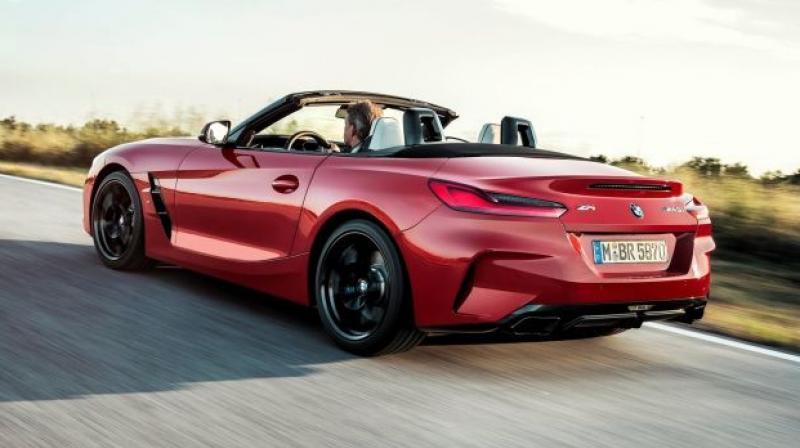In June 2018, BMW teased the third-gen Z4 undergoing driving dynamics tests.