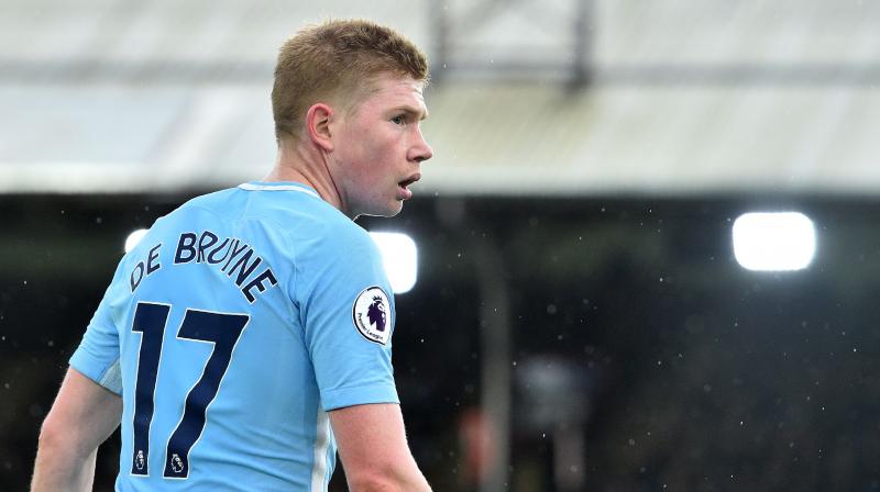 City initially feared that De Bruyne would be out of action until late November, but has good progress and returned to training prior to a 0-0 draw at Liverpool before the international break. (Photo: AFP)
