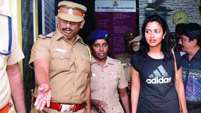 Actress Amala Paul recently lodged a complaint with the Chennai police and brought to light a shocking incident of sexual harassment at her workplace.