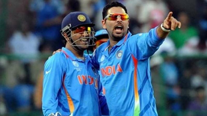 Yuvraj was also very respectful of Dhonis contribution to Indian cricket as a player and a captain. (Photo: AFP)