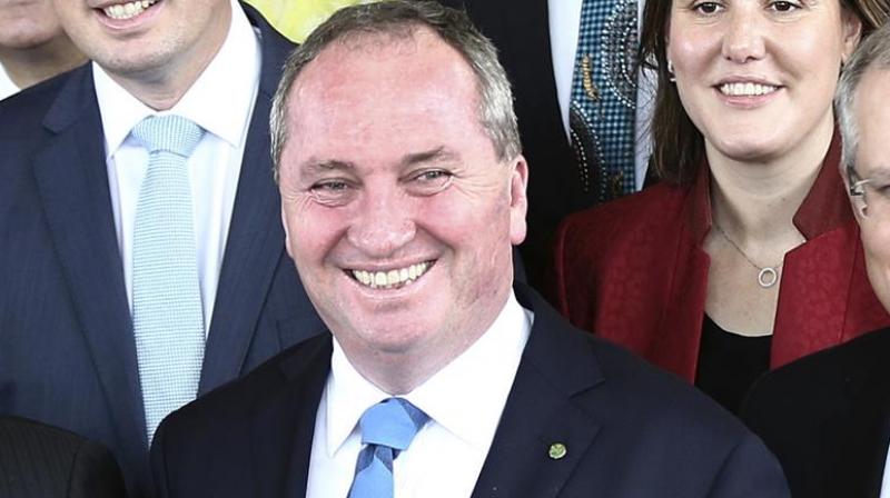 Im going to make sure that I dont cry in my beer, Im going to get back to work and work hard for the people of my electorate, Barnaby Joyce said. (Photo: AP)