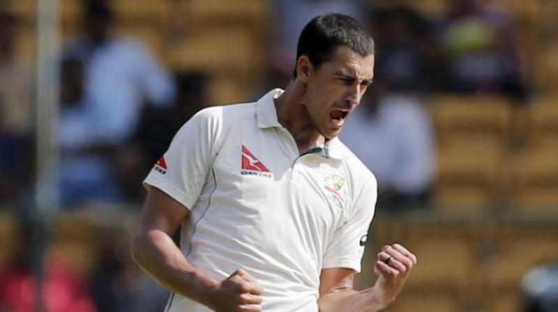 Mitchell Starc forced to miss the drawn fourth Ashes Test against England at the Melbourne Cricket Ground because of the injury.(Photo: AP)