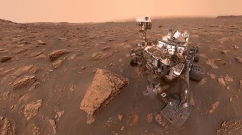 NASAs Curiosity rover, which has been studying Martian soil at Gale Crater, is expected to remain largely unaffected by the dust. (Photo: ANI)