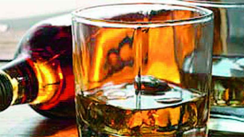 Liquor sales in Kerala down by 30 per cent in one month The closure of liquor shops on Wednesday and Thursday for the North Andhra Graduates MLC election has forced tipplers in the city to pay extra money for the liquor from the black market.