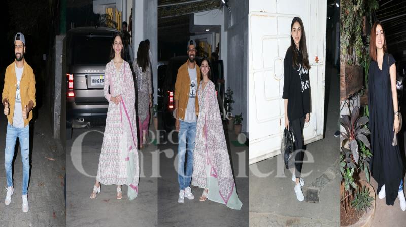 URI Special Screening: Alia, Dia, Aditi and others watch Vickys film