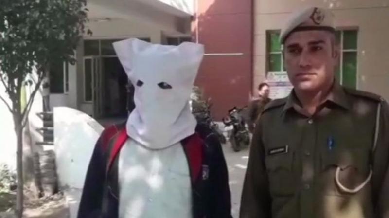 The man was caught on Friday morning and has been booked under POCSO Act and relevant sections of the Indian Penal Code, police said. (Photo: ANI)