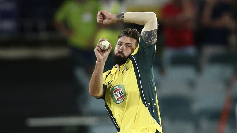 The injury to Richardson gives an opportunity to Tye, who last played for Australia in the drawn home T20 series against India in November. (Photo: AP)