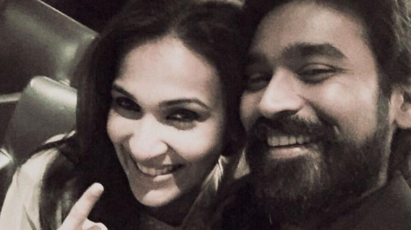 Soundarya and Dhanush