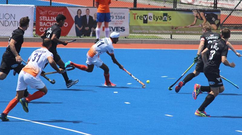 India held on to the lead with a well-rounded performance. (Photo: Hockey India)