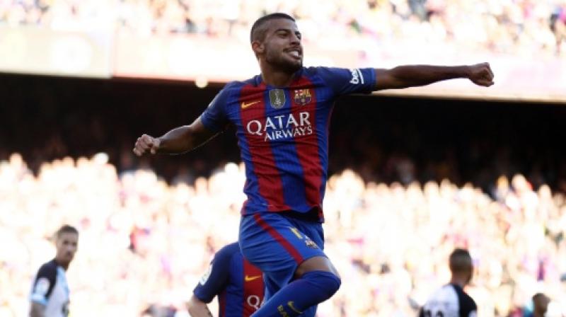 Rafinha needed surgery and was out for more than six months after tearing a cruciate knee ligament against Roma at the end of 2015. (Photo: AP)