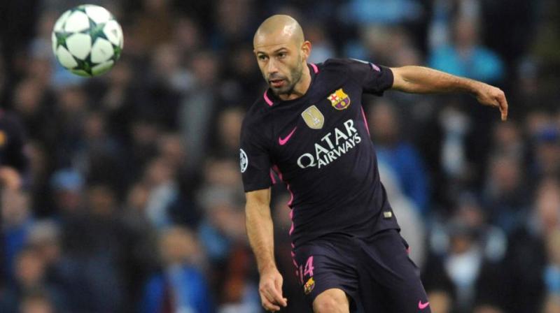 Mascherano arrived from Liverpool in August 2010 and won four La Liga titles, four Copas del Rey, two Champions Leagues and two Club World Cups. (Photo: AFP)