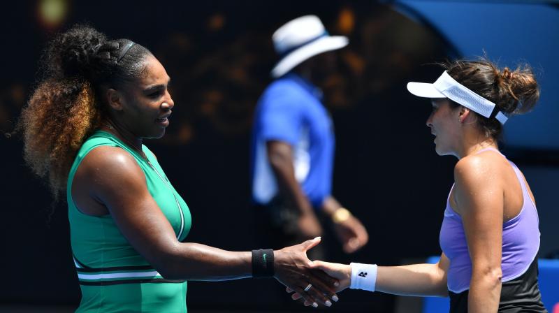 Serena Williams denied Tuesday her bid for a record-equalling 24th Grand Slam title was a distraction as her Australian Open campaign launched with a straight sets mauling of Germanys Tatjana Maria. (Photo: AFP)