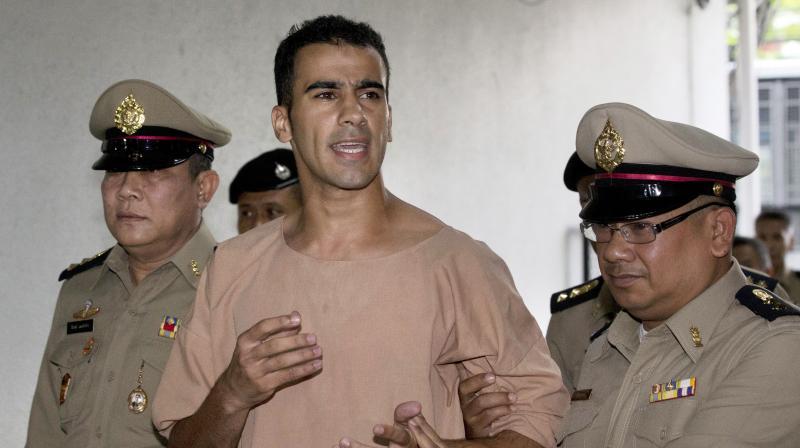 Police Deputy Commissioner Ramzi Jabbour told a Senate committee the two countries were alerted on Nov. 27 almost six hours before Hakeem al-Araibi landed after a nine-hour flight from Melbourne on his honeymoon. (Photo: AP)