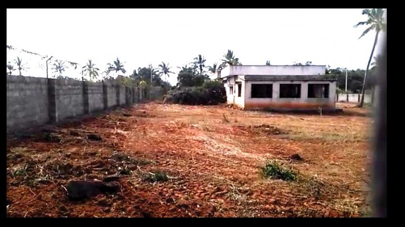 The house in Anekal where the destitute woman was raped by six men on Thursday night. (Photo: DC)